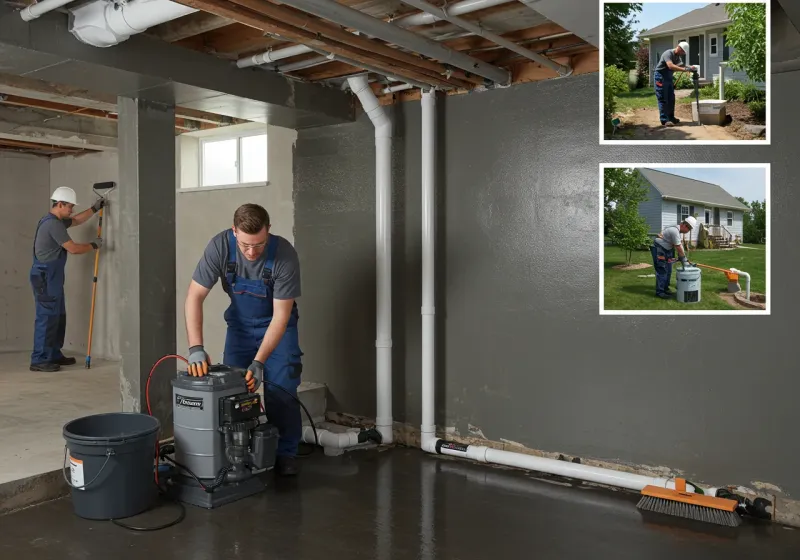 Basement Waterproofing and Flood Prevention process in Yellow Springs, OH